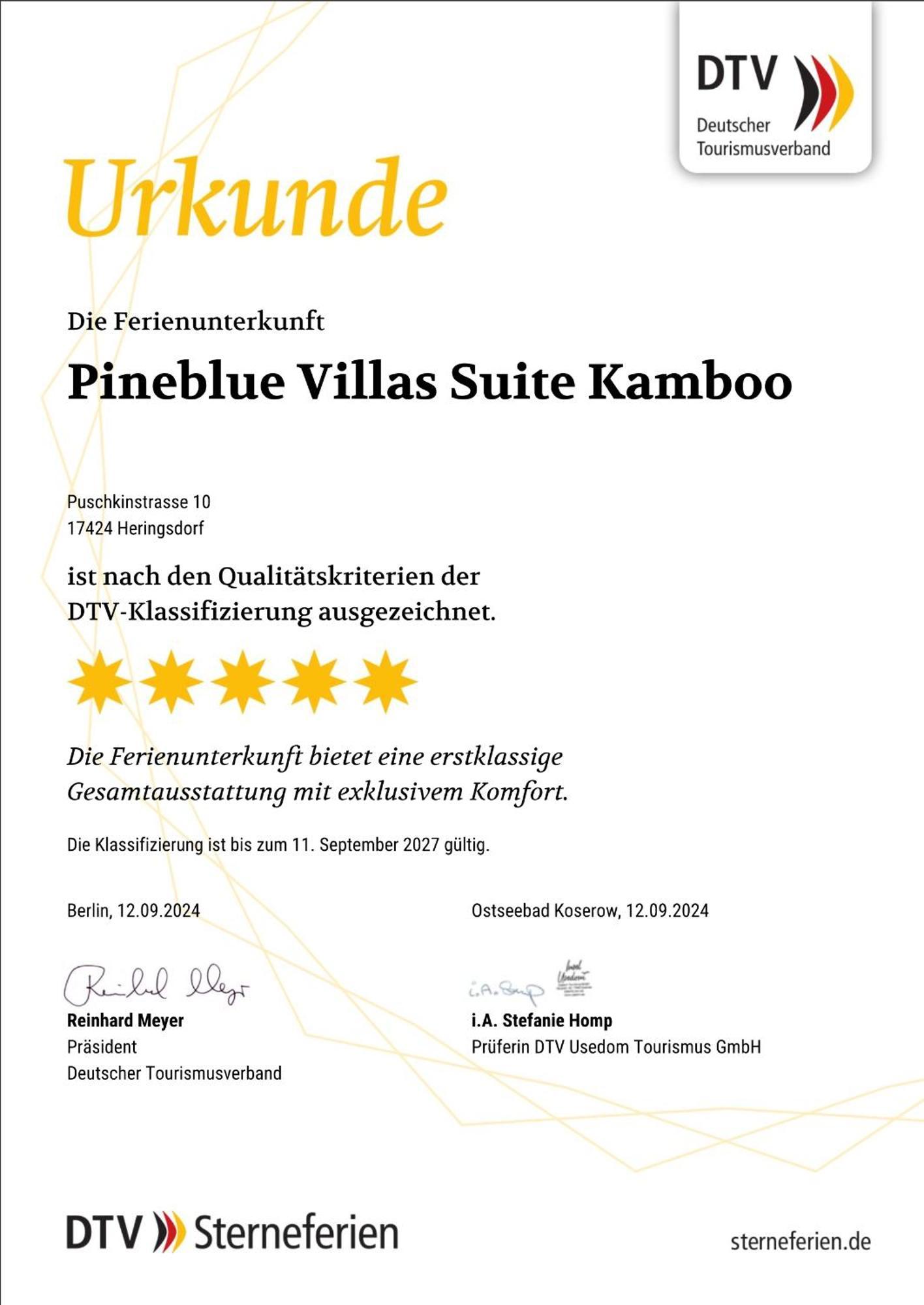Pineblue Villas 塞巴特黑灵斯多夫 客房 照片